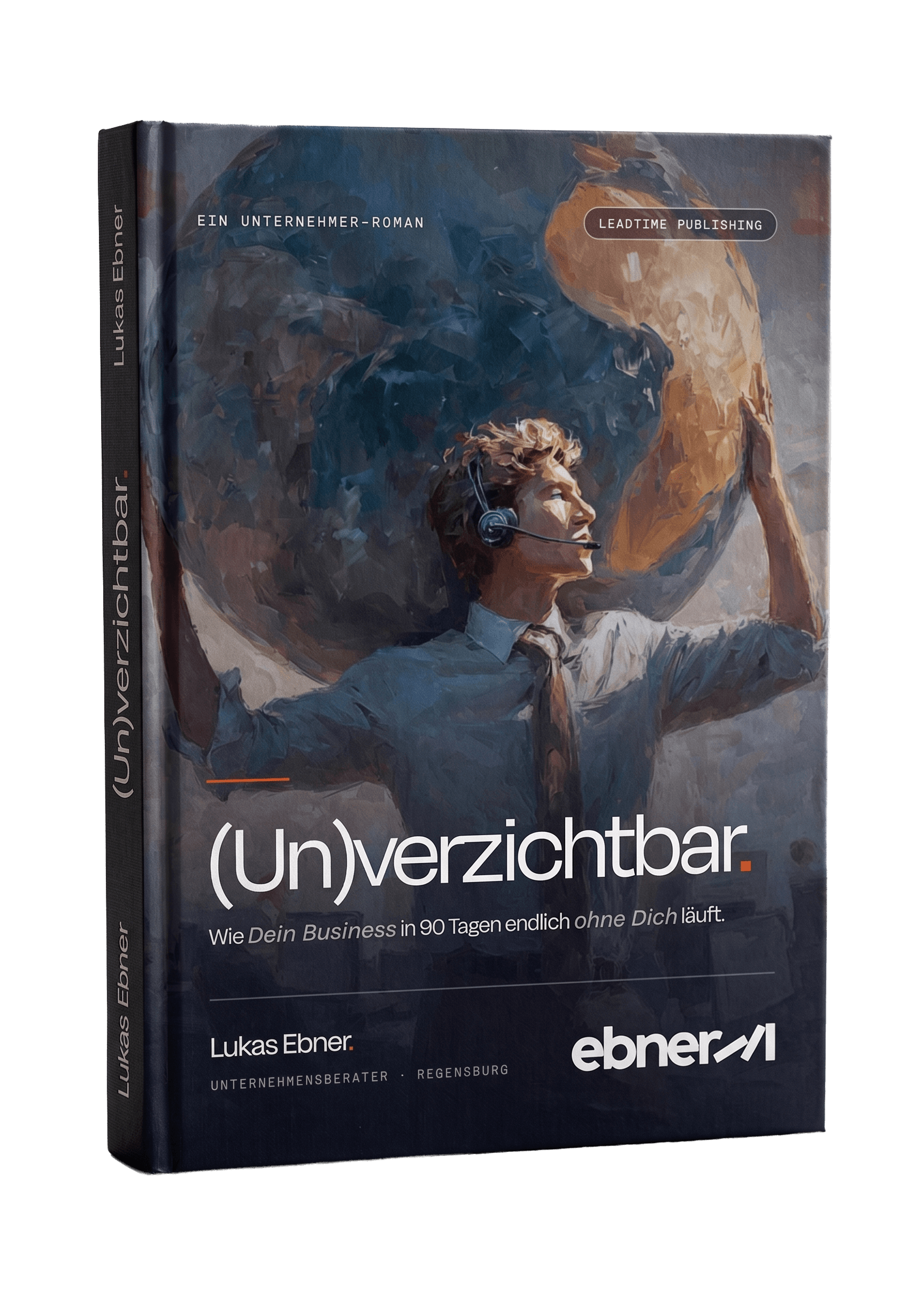 (Un)verzichtbar – Buchmockup