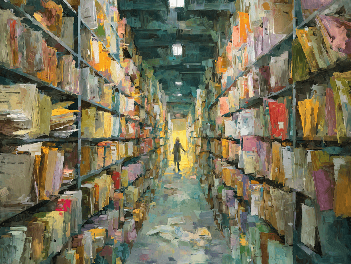 Riesiges Dokumenten-Warehouse – im Datenchaos versunken